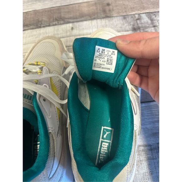 PUMA Hedra Ocean Queen Lace Up Suede Leather Workout Sneakers Shoes Size 8 - Picture 6 of 6